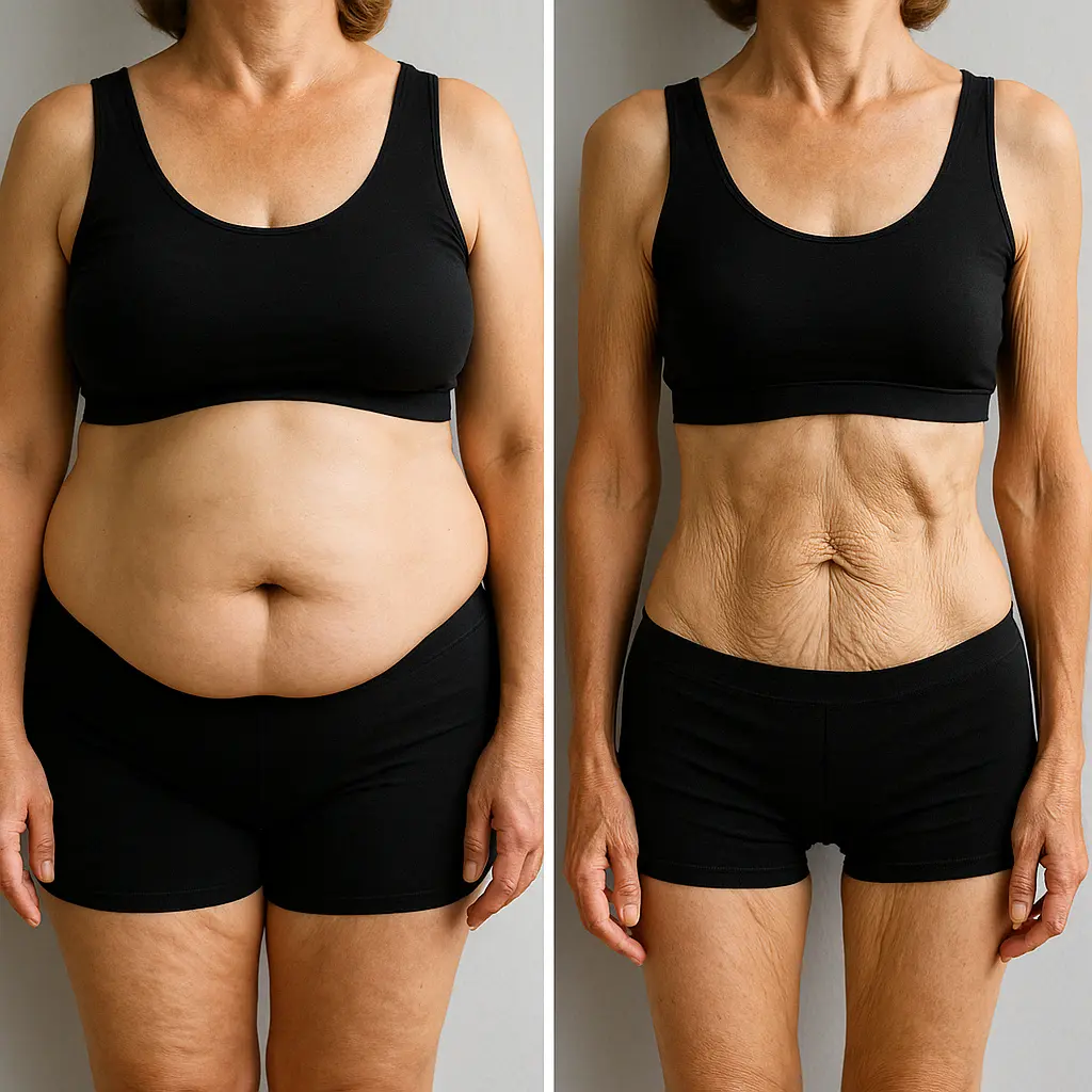 Loose Skin Before After