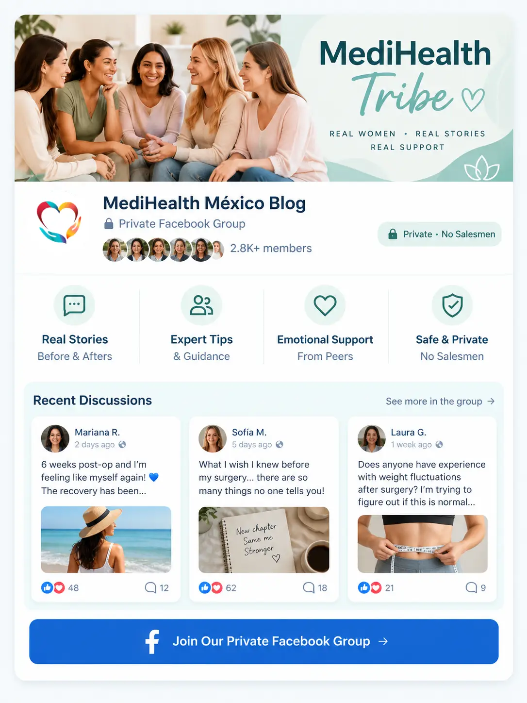 Medihealth Mexico Facebook Group 1